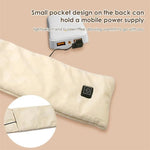 LinkMejor Outdoor Warm Electric Heating Scarf Heating Pads 3 Gear Heating USB Heater Thermal Shawl Neck Brace Warm Bib For Women Men