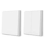 LinkMejor D1 Smart Zigbe Wall-mounted Switch Intelligent Wireless Key Light Button Remote Control Switch Support Mijia APP HomeKit