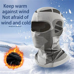 LinkMejor Warm Winter Cycling Caps Men Women Cold-Proof Thermal Sports Hoods Full Face Mask Ski Hunting Helmet Liner Head Neck Cover