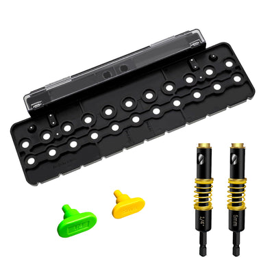 Woodworking Straight Hole Drill Template Hinge Hole Opener Dual Drill Bit Adapter Spring Pressure Cabinet Door Positioning Plate