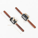 LinkMejor Spokeshave MG0-000-0171 42mm Blade with an Aluminum Alloy body Rosewood Handle Precision Planer for Carpentry