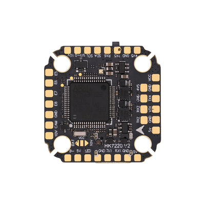 20x20mm HAKRC F7220V2 Mini F7 Flight Controller Dual Gyro 5V 10V BEC Output Built-in LED Light Current Sensor for RC Drone FPV Racing
