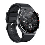 QW33 1.28inch HD Screen bluetooth Call ECG+PPG Heart Rate Blood Pressure Blood Oxygen Monitor Sleep Monitoring NFC Access Control Multi-sport Modes Music Playback IP67 Waterproof Smart Watch