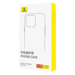 LinkMejor Simple Series Transparent Mobile Phone Case for iPhone 16 Pro Max Shockproof Protective Mobile Cover with Airbag for iPhone 16 Plus Oil-resistant Soft TPU Silicone Shell