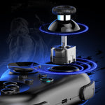 Y04 Fighting Game Controller 6 Buttons Layout Hall Effect Joystick Max 6000Hz Polling Rate Adjustable Keycaps for Switch PC Android