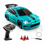 LinkMejor 8673 RTR 1/64 2.4G Mini Drift RC Car Race LED Light Remote Control High-Speed Motor On-Road Racing Vehicles Models Boys Gifts Desktop Toys