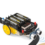 Ultrasonic Obstacle Avoidance Car Tracking Ranging Robot Programming DIY Car Kit 51 MCU Smart Car
