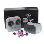 LinkMejor Tinyhawk Lite Adventure Analog 1S ELRS Outdoor RC FPV Racing Drone RTF with E8 Transmitter Remote Controller Transporter II Goggles for Beginners