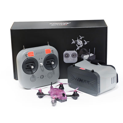 LinkMejor Tinyhawk Lite Adventure Analog 1S ELRS Outdoor RC FPV Racing Drone RTF with E8 Transmitter Remote Controller Transporter II Goggles for Beginners