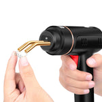 200W Hot Stapler Plastic Welding Machine Rechargeable 5000mAh Battery Fast Heating Multifunctional Bumper Repair Kit for Car and Motorcycle