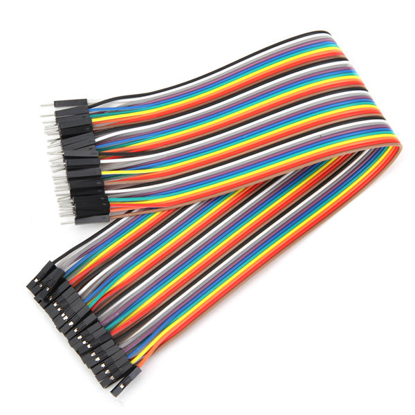 40pcs 30cm Male To Female Jumper Cable Dupont Wire