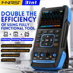 LinkMejor 2C23T 3IN1 Dual Channel 10MHZ*2 50MS/s Handheld Digital Oscilloscope Multimeter + Function Signal Generator