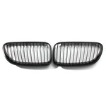 Front Kidney Grille Grills Matte Black for BMW E92 E93 3-Series LCI Face Lift 2DR