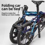 LinkMejor Multi-Use Adjustable Bicycle Bundle Belt Portable Hook Loop Anti-Slip Outdoor Bundle Luggage Storage Bike Tire Fastening Strap