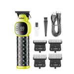 LinkMejor V-185 Professional Hair Trimmer for Men with Ceramic Stainless Steel Blades 7000 RPM Motor USB Rechargeable LED Display 220min Runtime