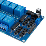 4Pcs 12V 16CH Channel Relay Module With Optocoupler For PIC AVR DSP ARM
