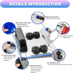 Stainless Steel Angle Grinder Stand Universal Φ100 Tile Cutting Tool 45 Degree Chamfering Bracket Adjustable Holder for Ceramic Tile Cutting