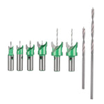 10mm Shank Hardwood Round Bead Maker Milling Bit Router Bit Carbide Woodworking Bead Drill Bit For Wood End Mill Hand Tools 6-16mm