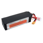 LinkMejor 22.2V 5000mAh 100C 6S LiPo Battery XT60 Plug with T Deans Plug for RC Drone