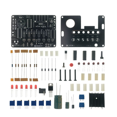 LinkMejor CNC Regulated Power Supply Kit Adjustable with Voltage Indication Electronic DIY Production