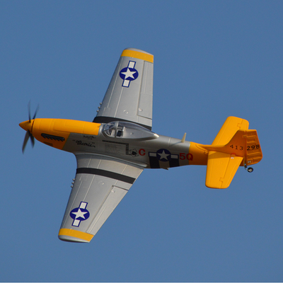 LinkMejor Mustang P51 V3 1200mm Wingspan EPO RC Airplane Fixed Wing Warbird KIT/PNP