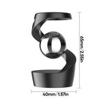 Floating Desk Toy Home Decoration Gravity Defying Kinetics Desk Toy Desktop Levitating Gyro Stress Reliever Kinetics Levitation Toy Optical Illusion Desk Toy