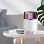 360° Electric Shock Strong Suction Mosquito Killer USB Mosquito Killing Lamp for Home Dormitory Purple Light Mosquito Trap