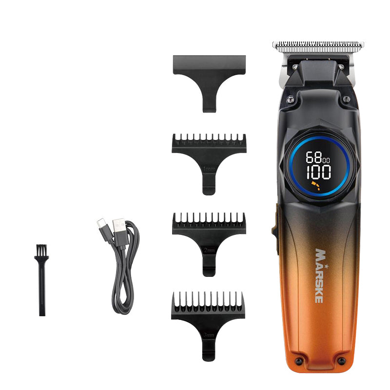 LinkMejor MS-5601 Hair Clipper for Men With Fade Design LED Display Cordless USB Rechargeable Stainless Steel Blades 1800mAh Battery