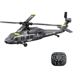 LinkMejor U9901 2.4G 6CH 6-Axis Gyro Brushless Motor Optical Flow Positioning Barometric Altitude Simulation Aerobatic RC Helicopter RTF