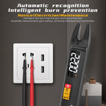 LinkMejor U1 Multifunctional Intelligent Multimeter LED Flashlight Full Range AC/DC Recognition Reliable Burn Protection Capacitance Test and V~Alert Live Wire Check Ideal Accessory for Electrical Maintenance
