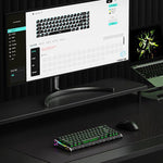 XINMENG ZERO68 Hall Effect Magnetic Switch Mechanical Keyboard 67-keys Tri-mode Rapid Trigger 8KHz Polling Rate Gaming Keyboard