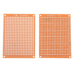 10pcs Universal PCB Board 5x7cm 2.54mm Hole Pitch DIY Prototype Paper Printed Circuit Board Panel Single Sided Board