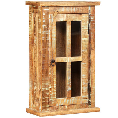 Wall Cabinet Solid Reclaimed Wood 17.3"x8.3"x28.3"