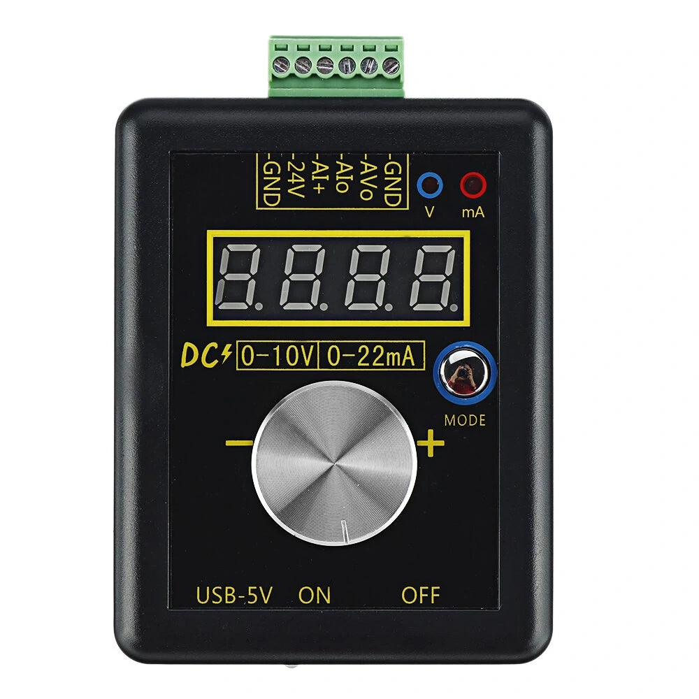 LinkMejor SG002 Digital 4-20mA 0-10V Voltage Signal Generator 0-20mA Current Transmitter Professional Electronic Measuring Instruments