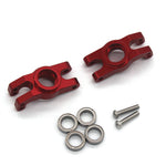 Metal Steering Cup / Rear Wheel Seat / Steering Rod / Rear Axle Carrier for MJX 1/16 1/14 RC Car Vehicle Models Spare Parts