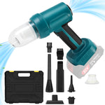 33000RPM Cordless Brushed Motor Vacuum Cleaner 250W High Suction Power Lightweight Design 21V Rechargeable Dry Cleaning Compact Dust Remover Portable Handheld Vacuum