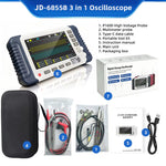JD-6855B 3-in-1 Digital Oscilloscope Multimeter Signal Generator Dual Channel 100M Bandwidth 1GSa/S Sampling Multifunction Tester