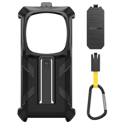 Original Ulefone Multifunctional Protective Case Cover with Back Clip and Carabiner For Ulefone Armor 28 Series