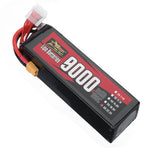 LinkMejor Power 22.2V 9000mAh 100C 6S LiPo Battery XT60 Plug for RC Drone