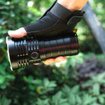 Haikelite HT50pro 4*G50 8000lm 1600m Thrower Flood LED Flashlight Type-C Rechargeable 3*21700 High Power Output Strong LED Torch
