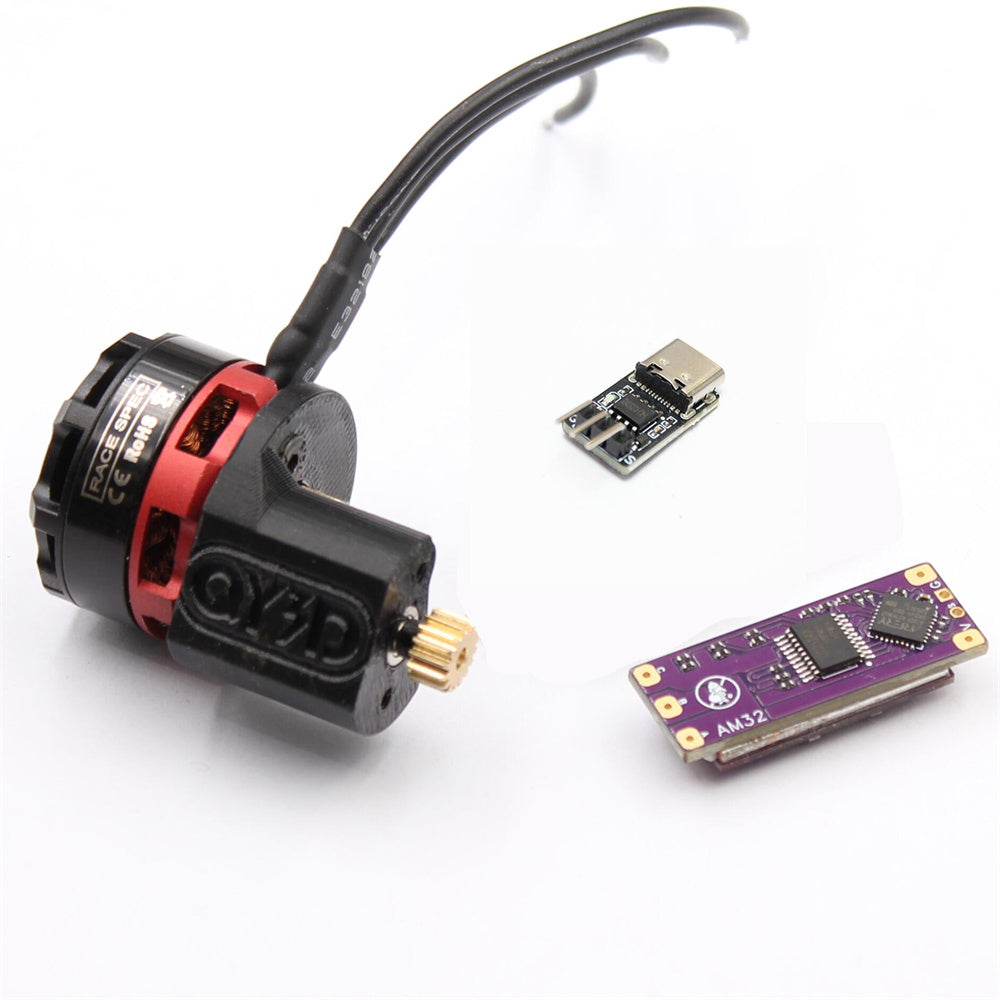 QY3D Upgraded Brushless Motor 2205 2300KV 40A ESC Parameter Tuner Conversion Seat Set for FMS FCX24 Power Wagon Smasher Chevrolet K5 1/24 RC Cars Vehicles Models Parts