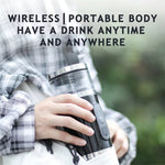 Comfook Portable Capsule Espresso Machine with Wireless Heating & Milk Frother Base 7500mAh Battery Capacity for Outdoor Coffee