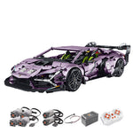 LinkMejor 10653 for Revuelto MOC Technology 1/10 Creative Supercar Model Building Block Remote Control Car 2074Pcs City DIY Brick Adult Toy Gift