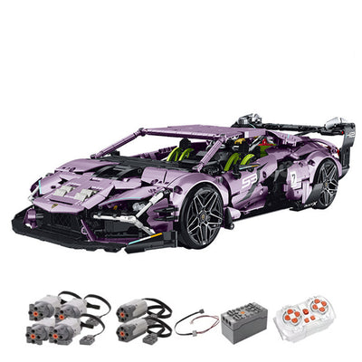 LinkMejor 10653 for Revuelto MOC Technology 1/10 Creative Supercar Model Building Block Remote Control Car 2074Pcs City DIY Brick Adult Toy Gift