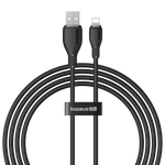 Baseus Ultra-Fast 2.4A USB-A to iP Cable Fast Charging Data Transmission Copper Core Line 1M/2M Long for iPhone 14 14Pro 13 12 Pro Max