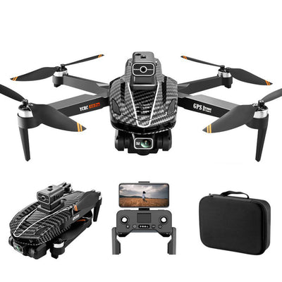 LinkMejor A16 PRO MAX GPS 5G WiFi FPV with HD Dual Camera Servo Gimbal 360° Intelligent Obstacle Avoidance Optical Flow Hover Brushless Foldable RC Drone Quadcopter RTF