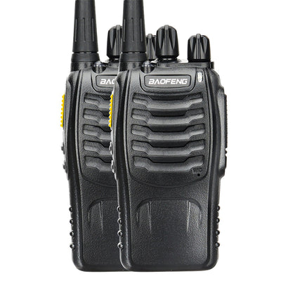 LinkMejor BF-888SD GMSK Digital Walkie Talkie 16 Channels Noice Reduction UHF Encrypted Call Wireless Copy Frequency Type-C Charger Portable Two-way Radio with Flashlight