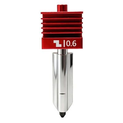 for Bambu Lab P2S/H2D Upgraded Red Hotend 0.2/0.4/0.6/0.8mm Hardened Steel Nozzle Replace Hot End Bambulab H2D H2S 3D Printer Print Head