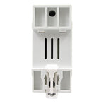 Dual Display 40A 63A 80A 230V Din Rail Adjustable Digital Over Under Voltage Relay Surge Protector Limit Over Current Protection