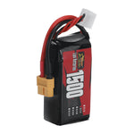 LinkMejor 3S 11.1V 1500mAh 120C  LiPo Battery XT60 Plug for RC Drone